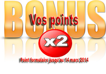 point multiplié par 2