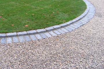 descente de garage en pave