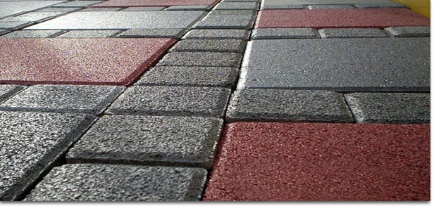 modèle d'descente de garage en pave