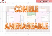 plan de l'étage de la maison inviduelle modèle SELEN