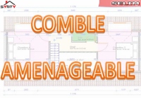 plan de l'étage de la maison inviduelle modèle SELIM