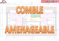 plan de l'étage de la maison inviduelle modèle SINEM