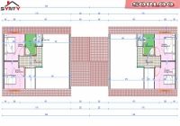 plan de l'étage de la maison inviduelle modèle SORLOO