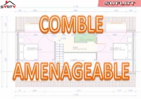 plan de l'étage de la maison inviduelle modèle SUFLOT